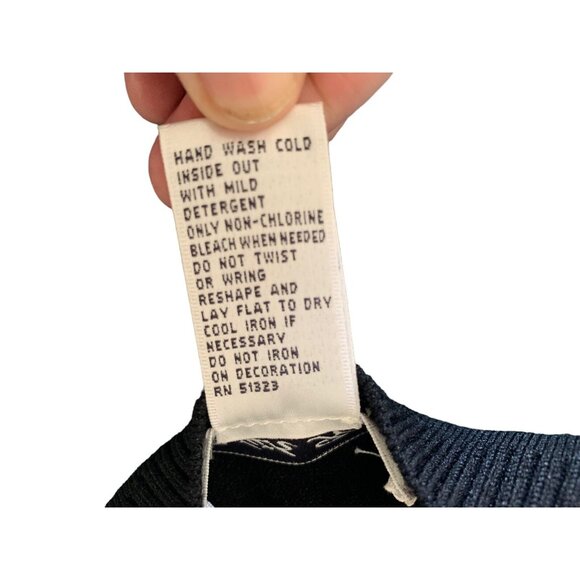 Judith Hart Collection Silk Blend Cardigan Sweater Beaded Crocheted XL Designer - Picture 7 of 11